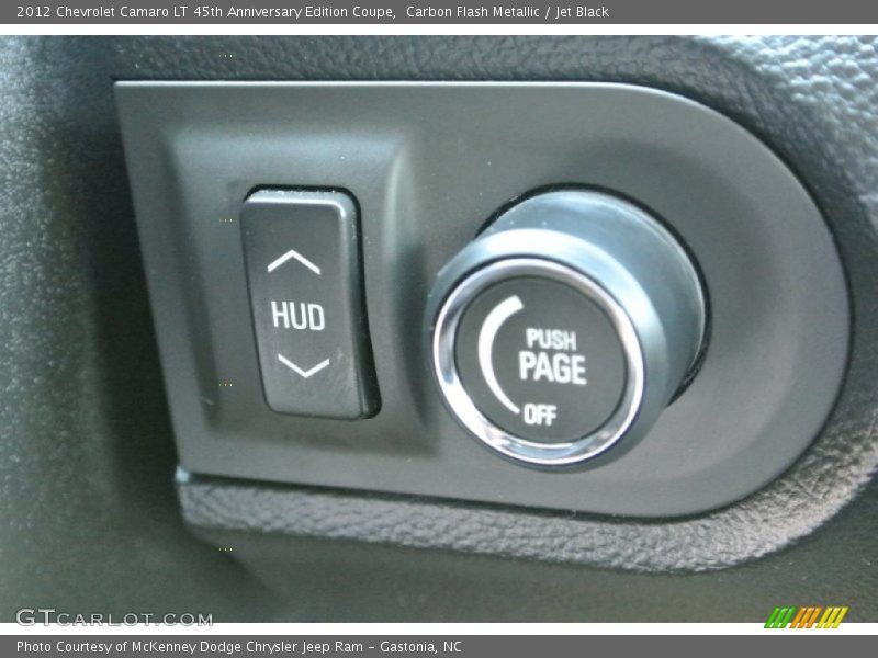 Controls of 2012 Camaro LT 45th Anniversary Edition Coupe