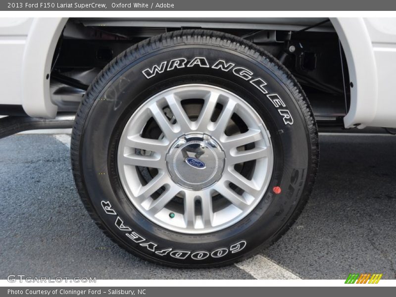 Oxford White / Adobe 2013 Ford F150 Lariat SuperCrew
