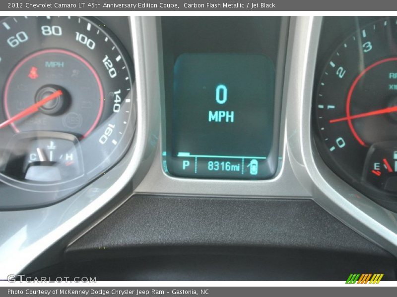 Carbon Flash Metallic / Jet Black 2012 Chevrolet Camaro LT 45th Anniversary Edition Coupe