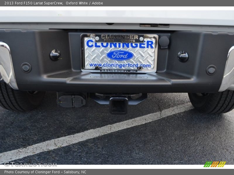 Oxford White / Adobe 2013 Ford F150 Lariat SuperCrew