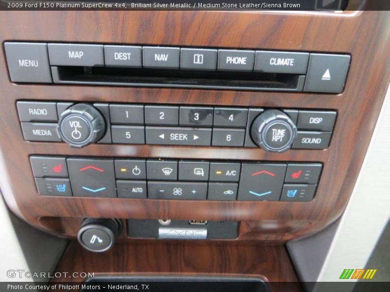 Controls of 2009 F150 Platinum SuperCrew 4x4