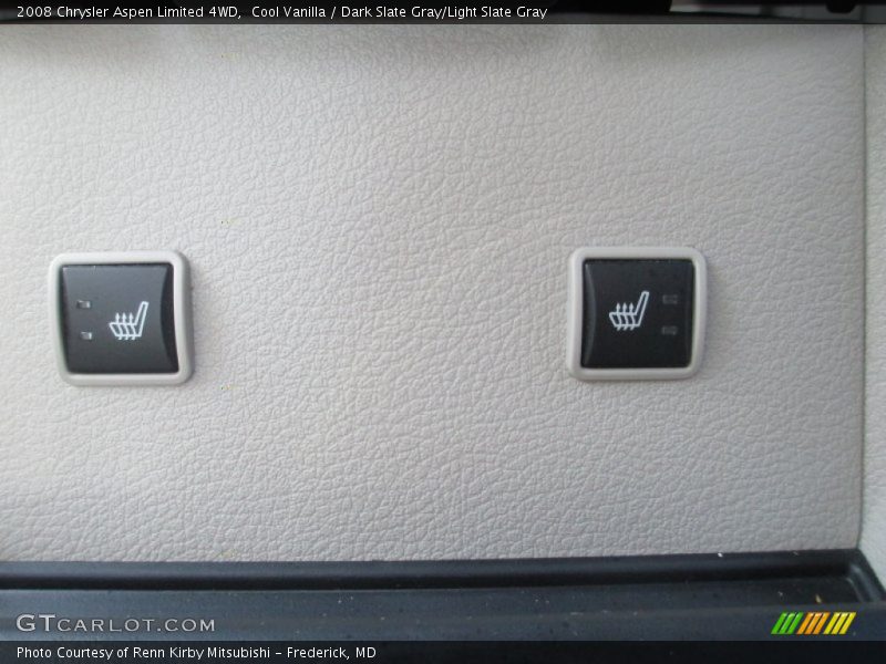 Cool Vanilla / Dark Slate Gray/Light Slate Gray 2008 Chrysler Aspen Limited 4WD