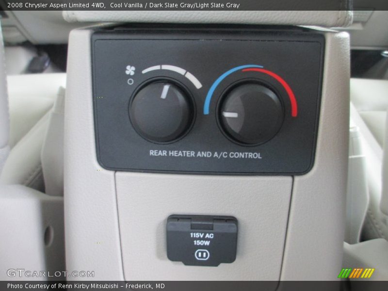 Cool Vanilla / Dark Slate Gray/Light Slate Gray 2008 Chrysler Aspen Limited 4WD