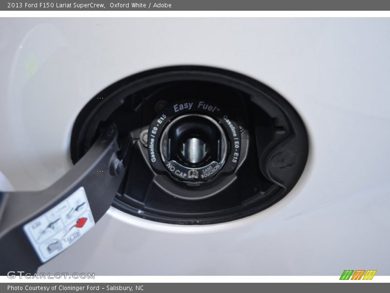 Oxford White / Adobe 2013 Ford F150 Lariat SuperCrew