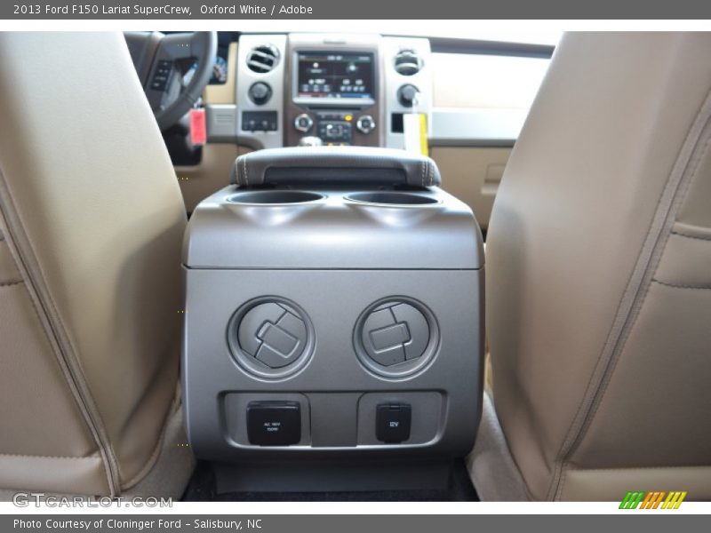 Oxford White / Adobe 2013 Ford F150 Lariat SuperCrew