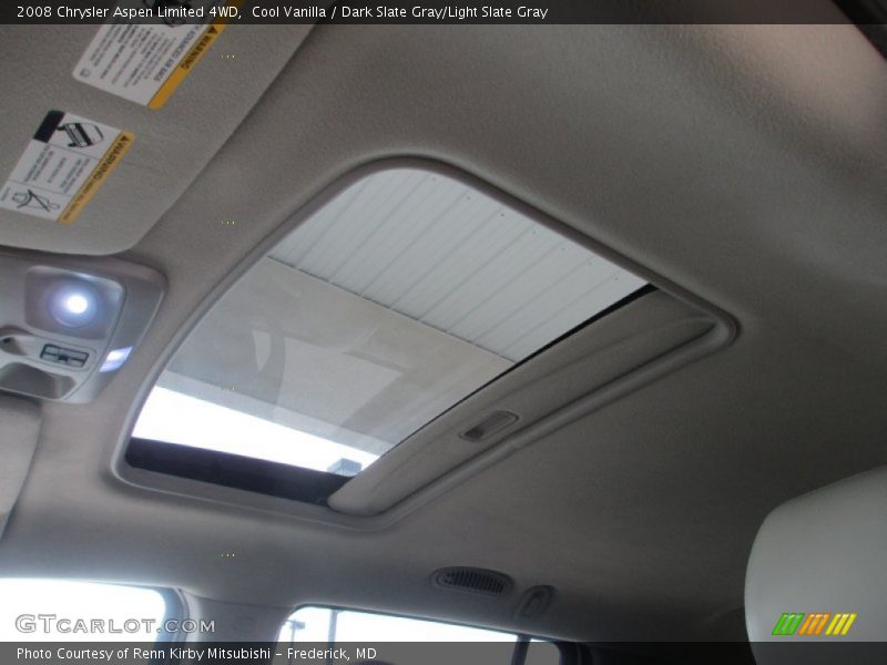 Cool Vanilla / Dark Slate Gray/Light Slate Gray 2008 Chrysler Aspen Limited 4WD