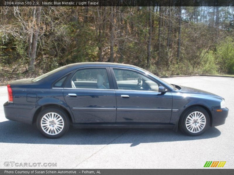 Nautic Blue Metallic / Light Taupe 2004 Volvo S80 2.9