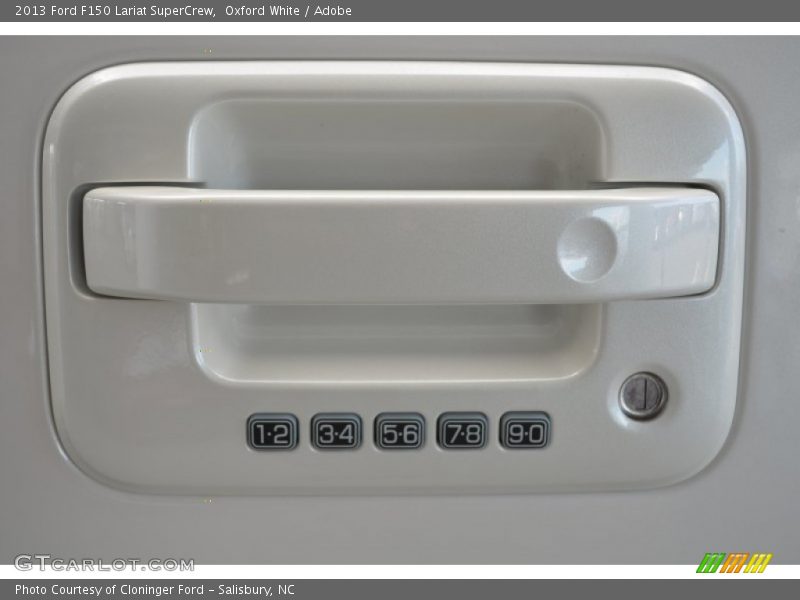 Oxford White / Adobe 2013 Ford F150 Lariat SuperCrew