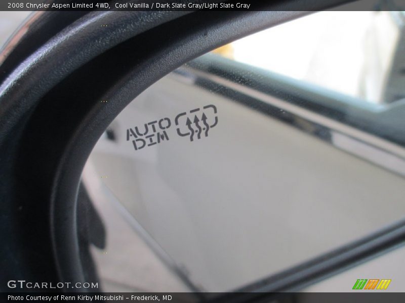 Cool Vanilla / Dark Slate Gray/Light Slate Gray 2008 Chrysler Aspen Limited 4WD