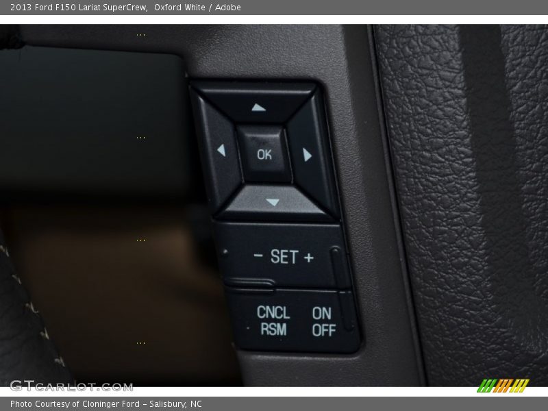 Oxford White / Adobe 2013 Ford F150 Lariat SuperCrew