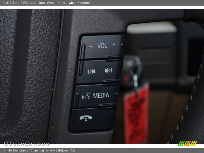 Oxford White / Adobe 2013 Ford F150 Lariat SuperCrew