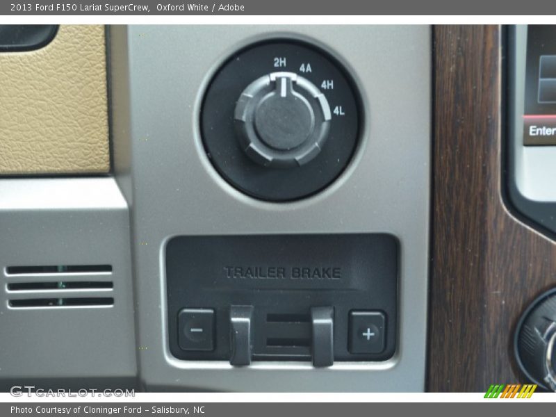 Oxford White / Adobe 2013 Ford F150 Lariat SuperCrew