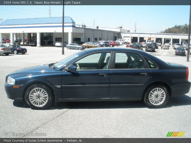 Nautic Blue Metallic / Light Taupe 2004 Volvo S80 2.9