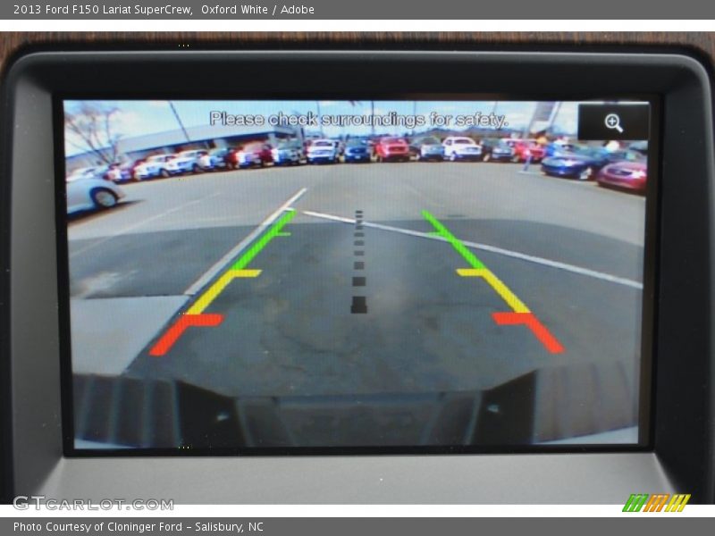 Oxford White / Adobe 2013 Ford F150 Lariat SuperCrew