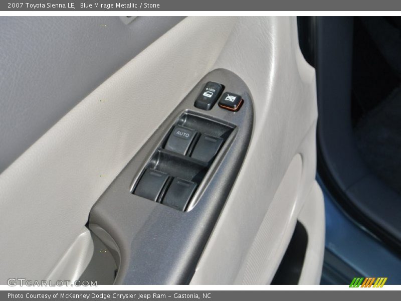 Blue Mirage Metallic / Stone 2007 Toyota Sienna LE