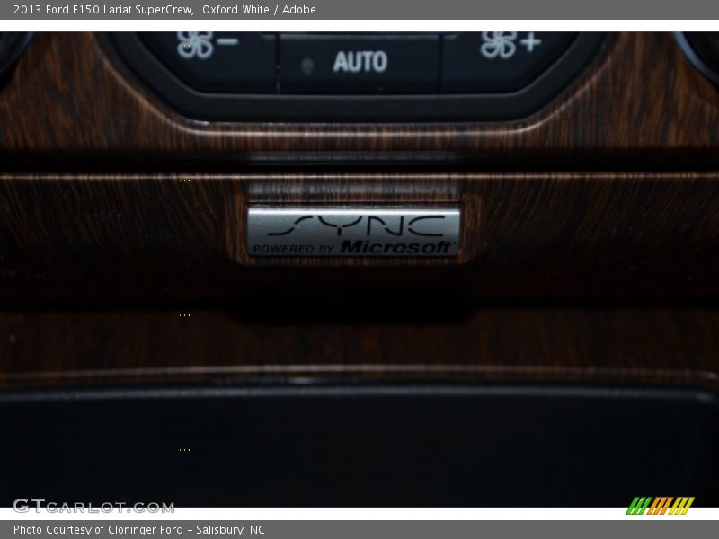 Oxford White / Adobe 2013 Ford F150 Lariat SuperCrew