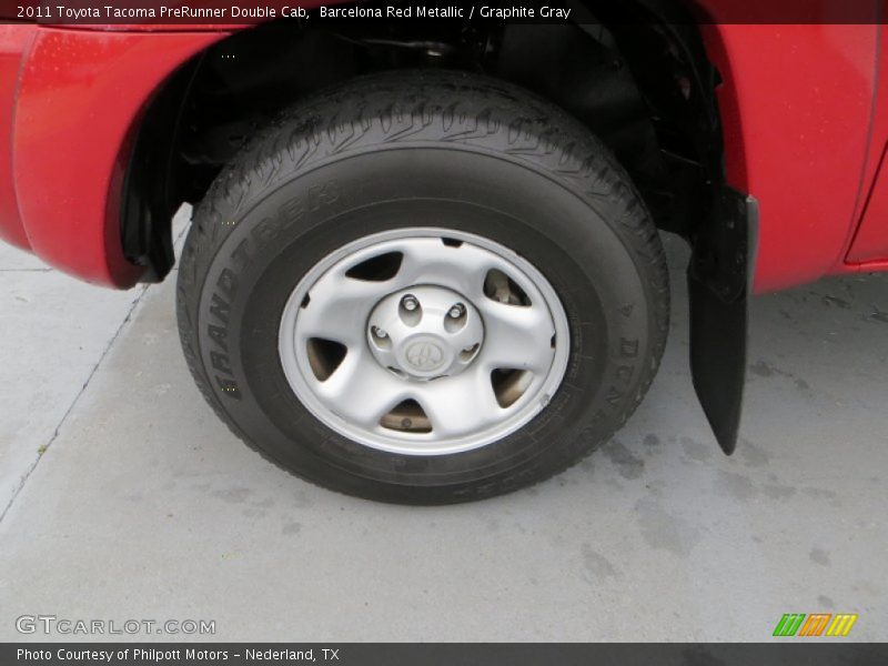 Barcelona Red Metallic / Graphite Gray 2011 Toyota Tacoma PreRunner Double Cab