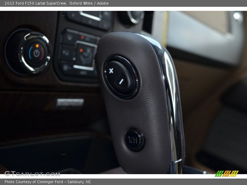 Oxford White / Adobe 2013 Ford F150 Lariat SuperCrew