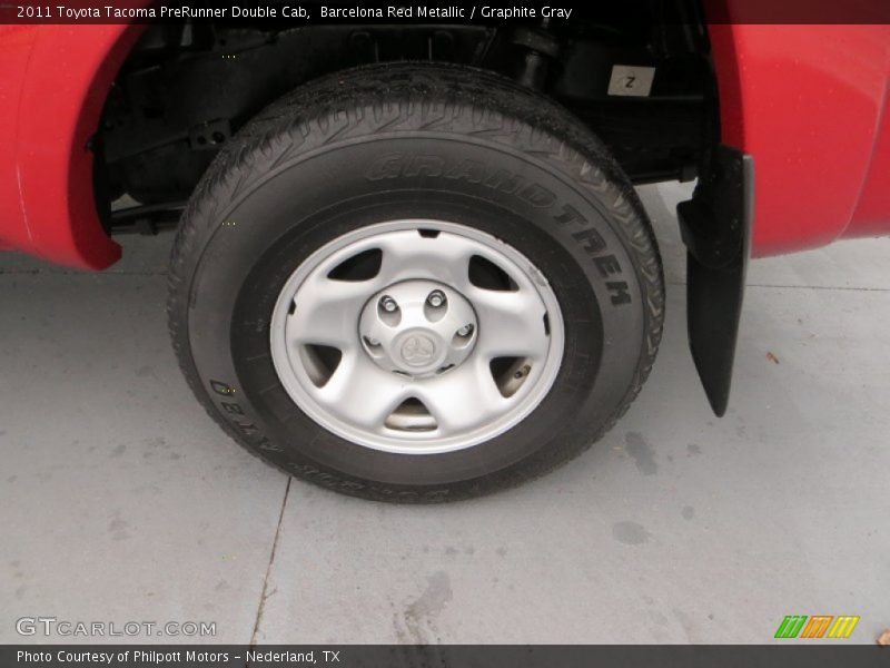 Barcelona Red Metallic / Graphite Gray 2011 Toyota Tacoma PreRunner Double Cab