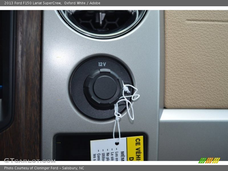 Oxford White / Adobe 2013 Ford F150 Lariat SuperCrew