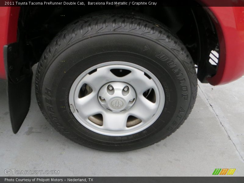 Barcelona Red Metallic / Graphite Gray 2011 Toyota Tacoma PreRunner Double Cab