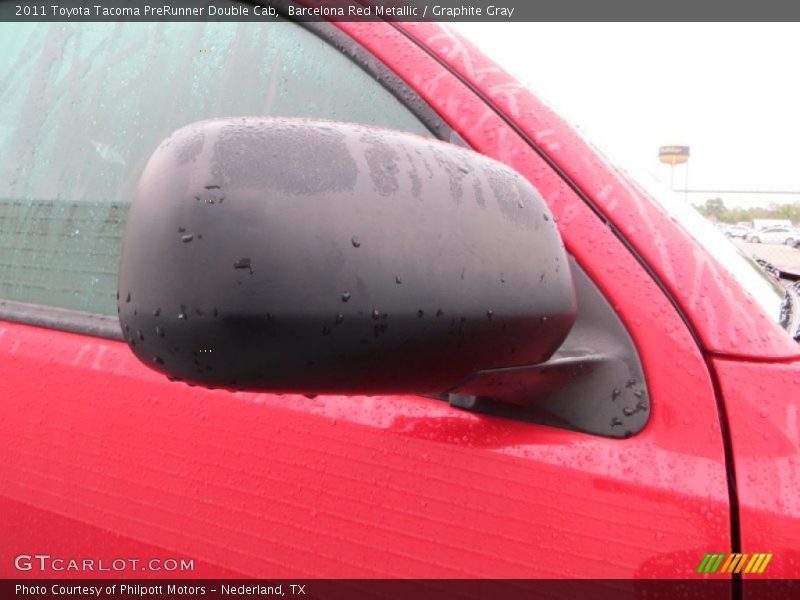 Barcelona Red Metallic / Graphite Gray 2011 Toyota Tacoma PreRunner Double Cab