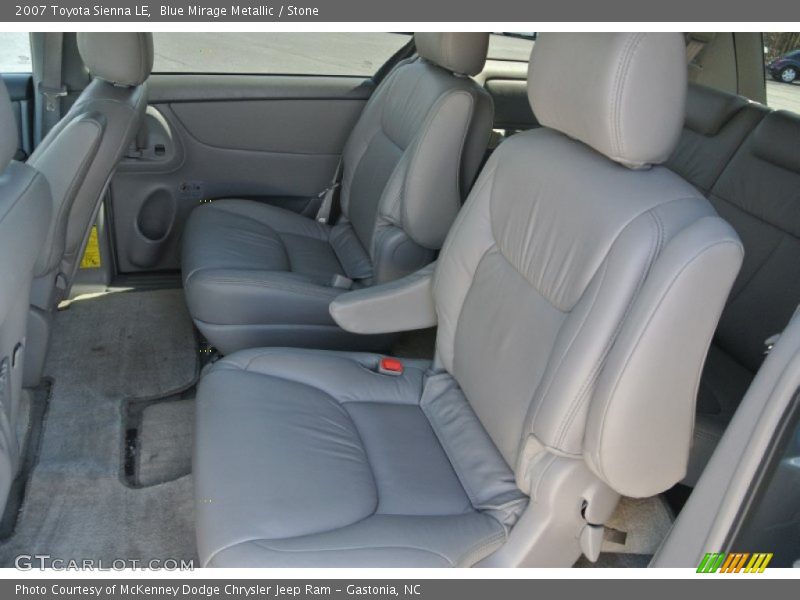 Blue Mirage Metallic / Stone 2007 Toyota Sienna LE