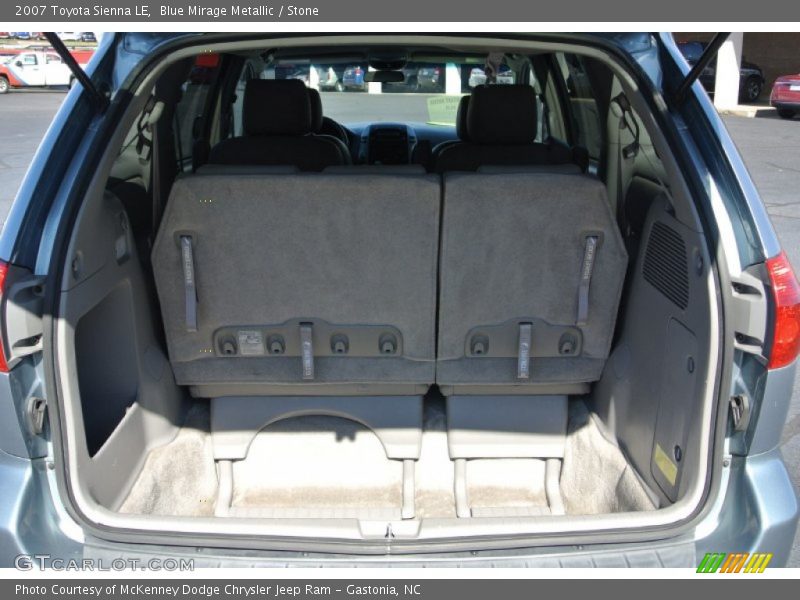 Blue Mirage Metallic / Stone 2007 Toyota Sienna LE