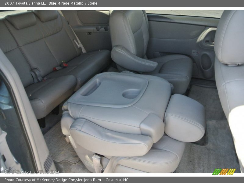 Blue Mirage Metallic / Stone 2007 Toyota Sienna LE