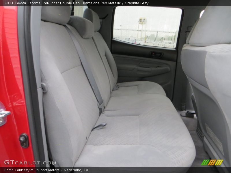 Barcelona Red Metallic / Graphite Gray 2011 Toyota Tacoma PreRunner Double Cab