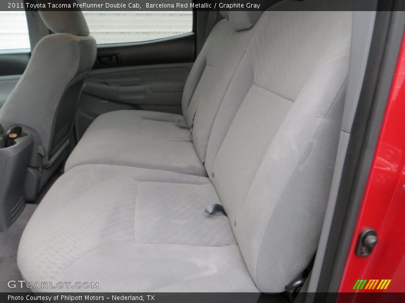 Barcelona Red Metallic / Graphite Gray 2011 Toyota Tacoma PreRunner Double Cab