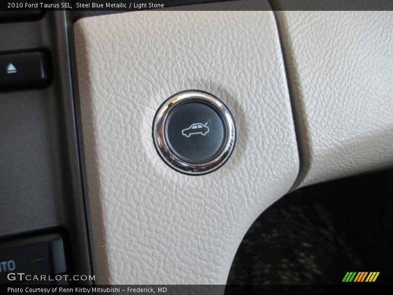 Steel Blue Metallic / Light Stone 2010 Ford Taurus SEL