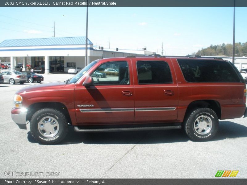 Garnet Red Metallic / Neutral/Shale 2003 GMC Yukon XL SLT