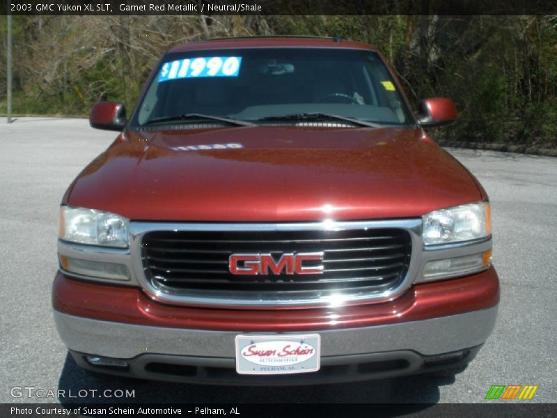 Garnet Red Metallic / Neutral/Shale 2003 GMC Yukon XL SLT