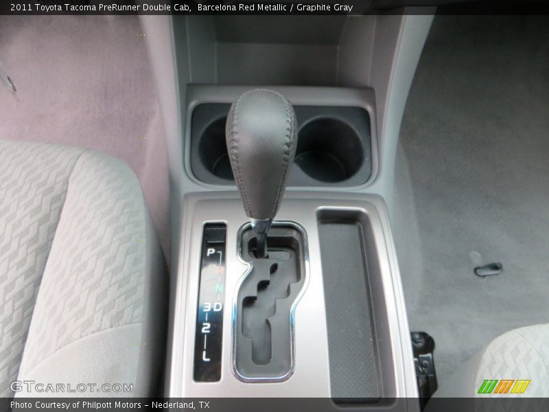 Barcelona Red Metallic / Graphite Gray 2011 Toyota Tacoma PreRunner Double Cab