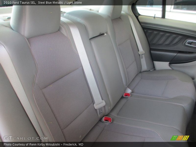 Steel Blue Metallic / Light Stone 2010 Ford Taurus SEL