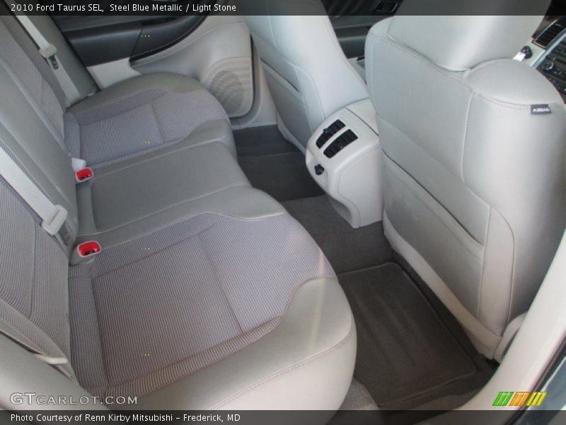 Steel Blue Metallic / Light Stone 2010 Ford Taurus SEL