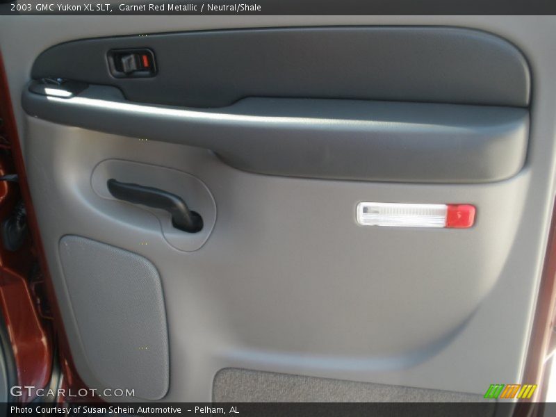 Garnet Red Metallic / Neutral/Shale 2003 GMC Yukon XL SLT