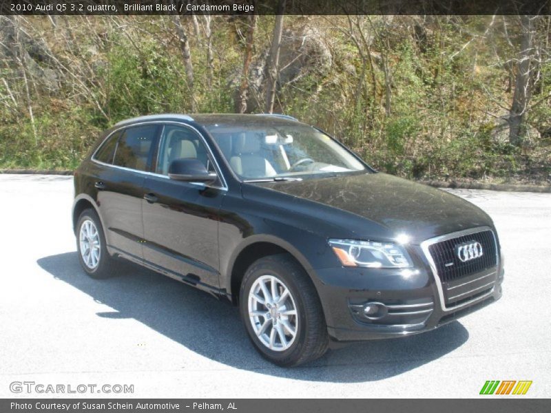 Brilliant Black / Cardamom Beige 2010 Audi Q5 3.2 quattro