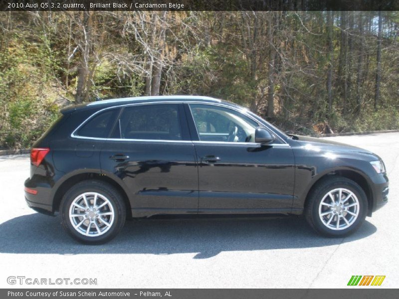 Brilliant Black / Cardamom Beige 2010 Audi Q5 3.2 quattro