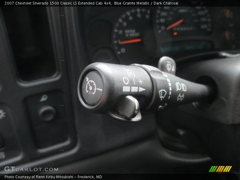 Blue Granite Metallic / Dark Charcoal 2007 Chevrolet Silverado 1500 Classic LS Extended Cab 4x4