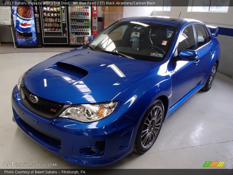 Front 3/4 View of 2013 Impreza WRX STi 4 Door
