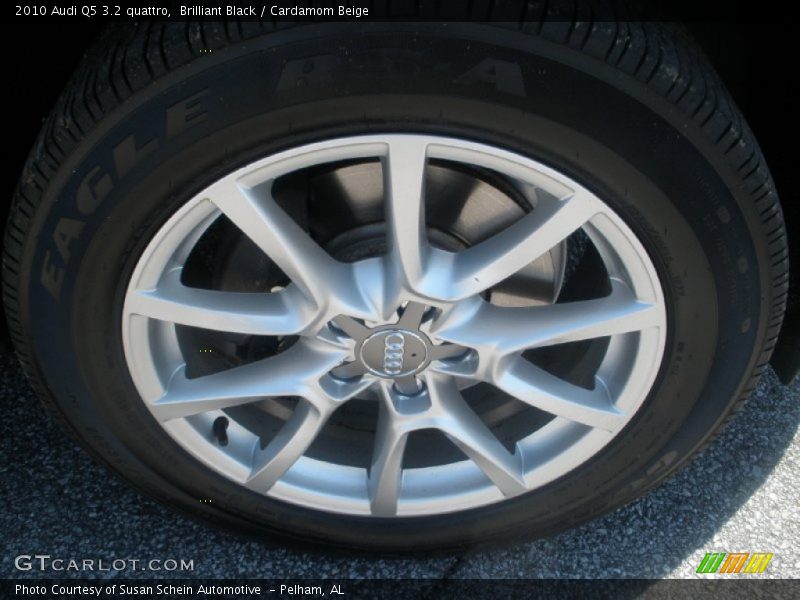 Brilliant Black / Cardamom Beige 2010 Audi Q5 3.2 quattro
