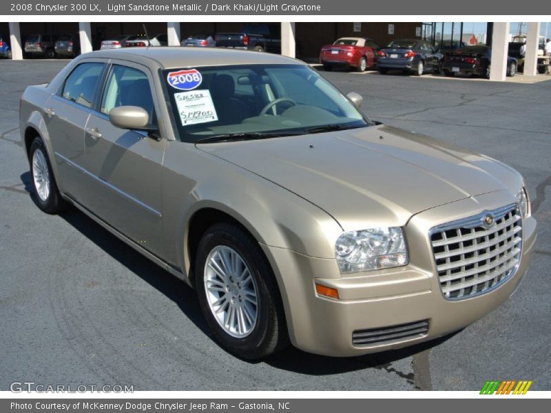 Light Sandstone Metallic / Dark Khaki/Light Graystone 2008 Chrysler 300 LX