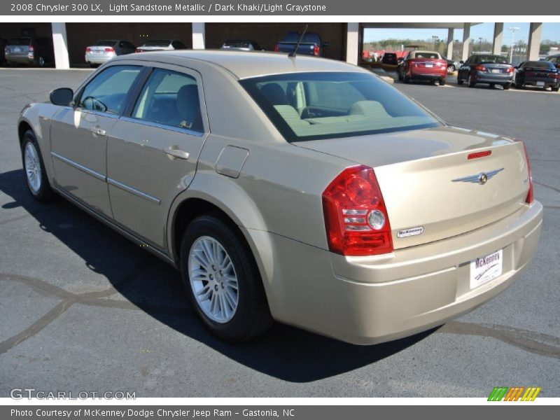 Light Sandstone Metallic / Dark Khaki/Light Graystone 2008 Chrysler 300 LX