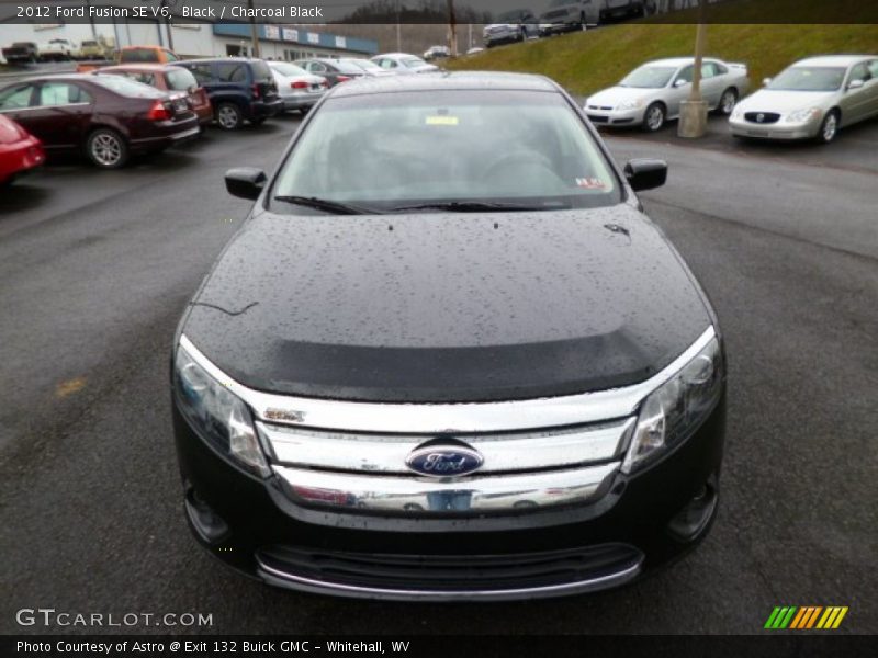 Black / Charcoal Black 2012 Ford Fusion SE V6
