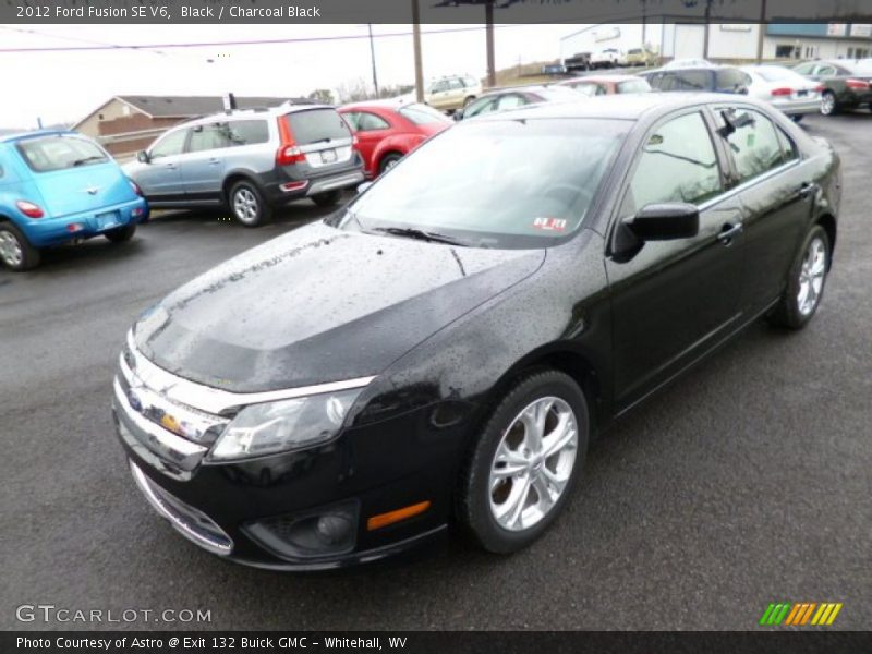 Black / Charcoal Black 2012 Ford Fusion SE V6