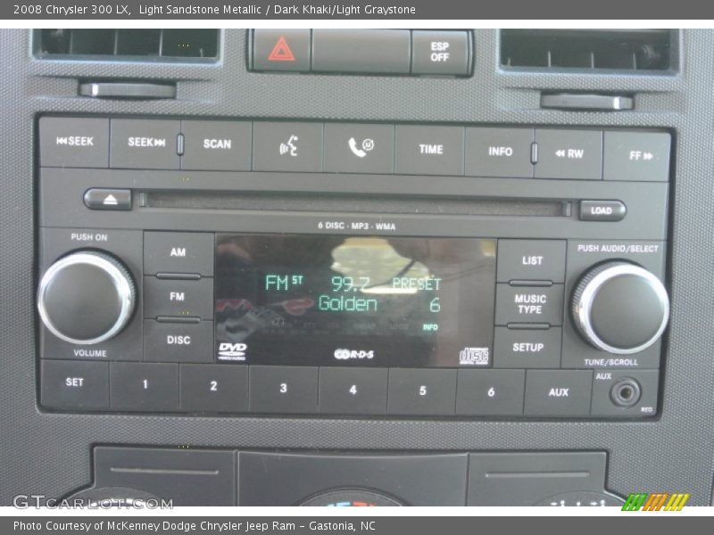 Light Sandstone Metallic / Dark Khaki/Light Graystone 2008 Chrysler 300 LX