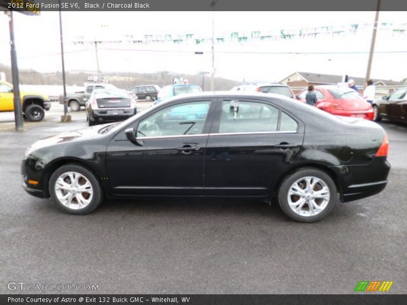 Black / Charcoal Black 2012 Ford Fusion SE V6