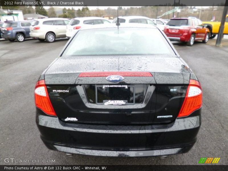 Black / Charcoal Black 2012 Ford Fusion SE V6